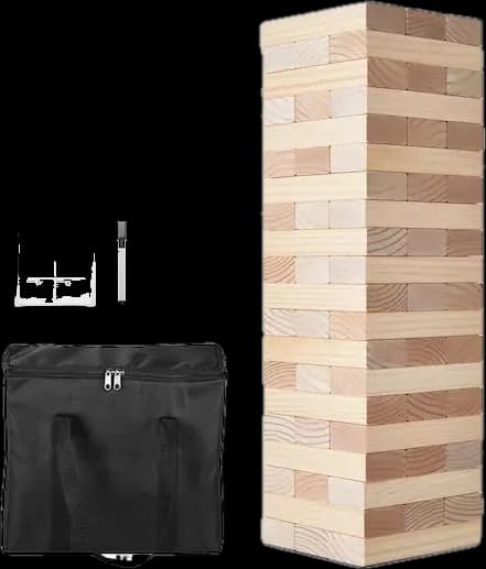 Giant Tumbling Block Stack